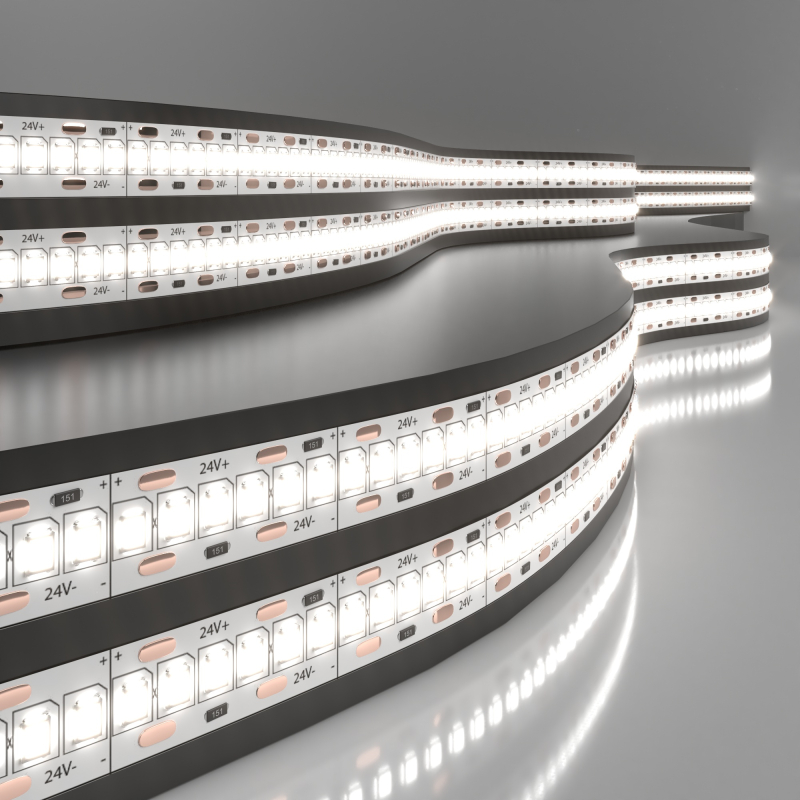 Светодиодная лента Elektrostandard 24V 24W 240Led 2835 IP20 дневной белый, 5м 4690389167638 в Санкт-Петербурге