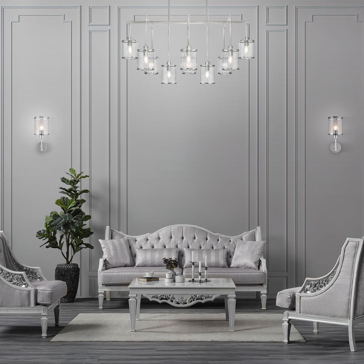 Бра Eurosvet Inari 60144/1 хром a061945 в #REGION_NAME_DECLINE_PP#