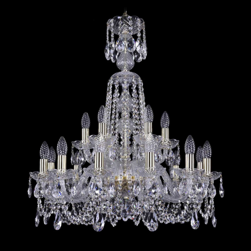 Подвесная люстра Bohemia Ivele 1402/12+6/240/XL-77/G в Санкт-Петербурге