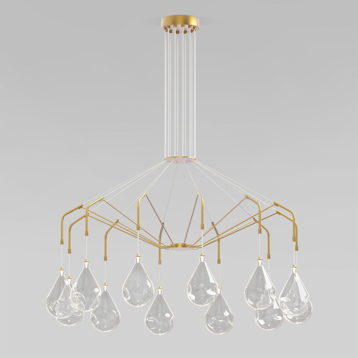 Подвесная люстра Eurosvet Birne 201002/12 латунь Smart a071499 в Санкт-Петербурге