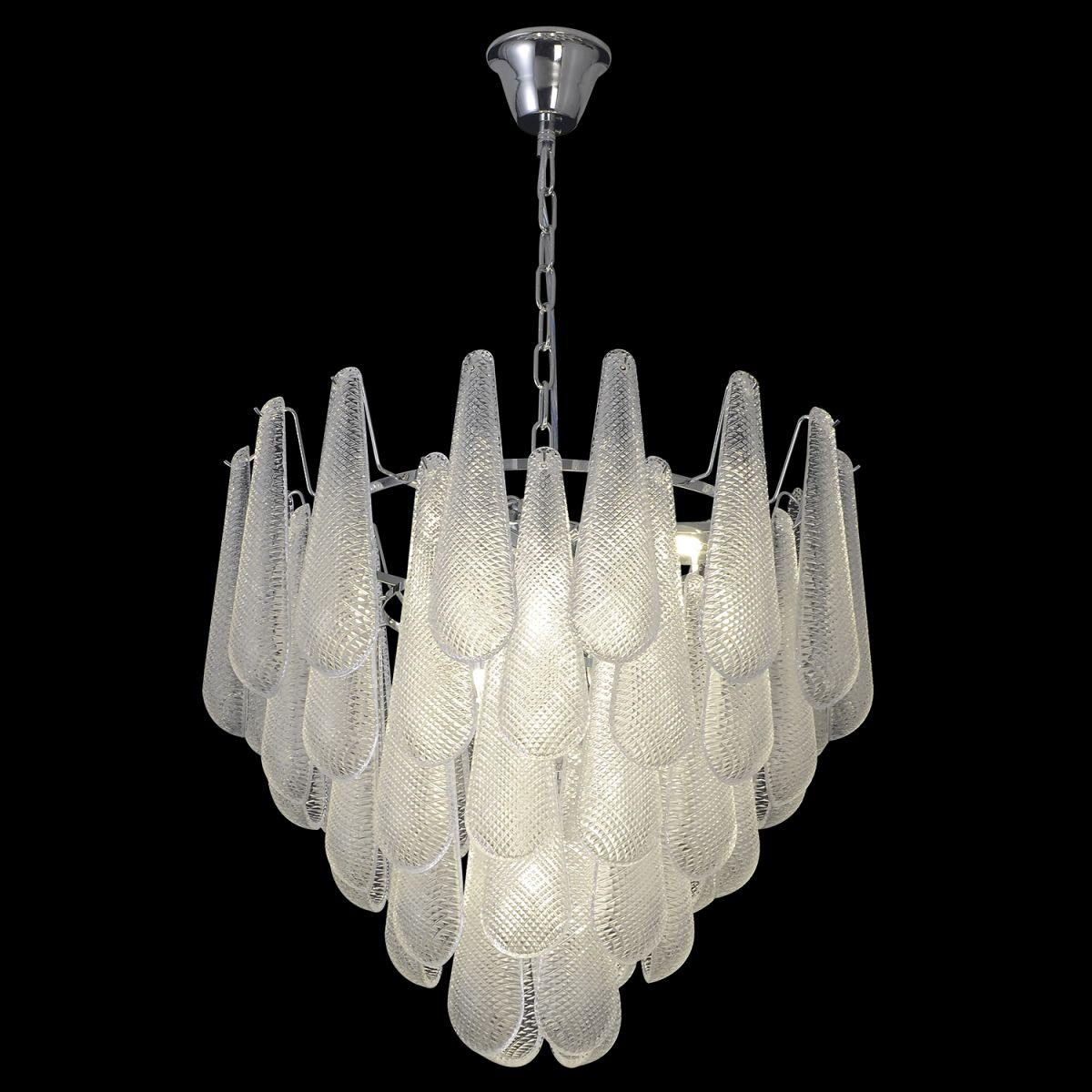 Подвесная люстра Crystal Lux FONTAIN SP10 CHROME в Санкт-Петербурге
