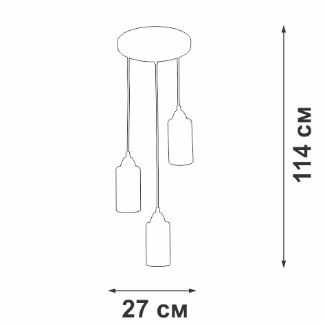 Подвесной светильник Vitaluce V3787-1/3S в Санкт-Петербурге