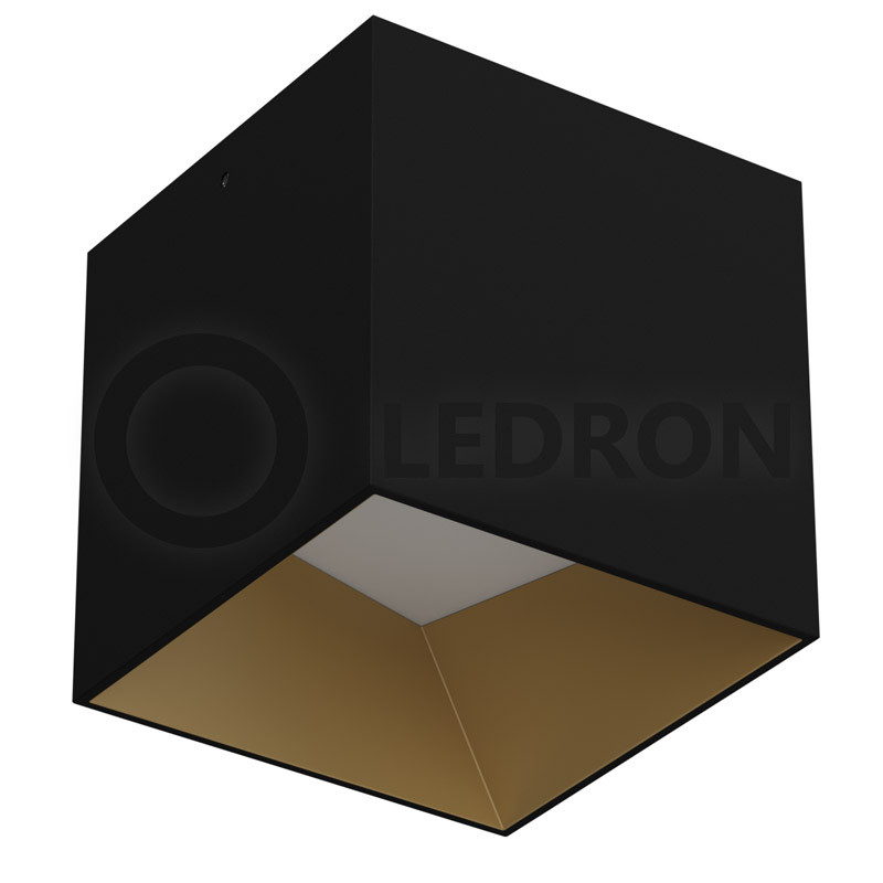 Влагозащищенный светильник LeDron SKY OK ED BLACK/GOLD 00000013707 в Санкт-Петербурге