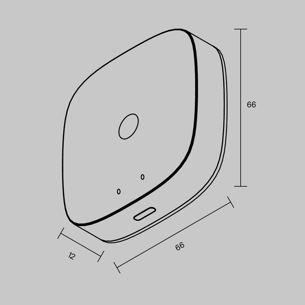 Центр управления умным домом Maytoni Lighting control MD-TRA034-W(N) в #REGION_NAME_DECLINE_PP#