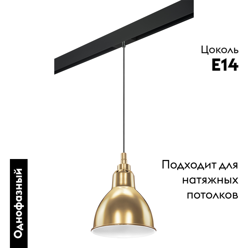 Трековый светильник Lightstar Loft PRO765018 (765018+595007) в Санкт-Петербурге