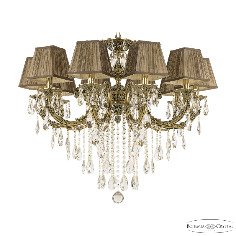 Подвесная люстра Bohemia Ivele Crystal Florence 71209/10/250 B GB SQ5 в Санкт-Петербурге