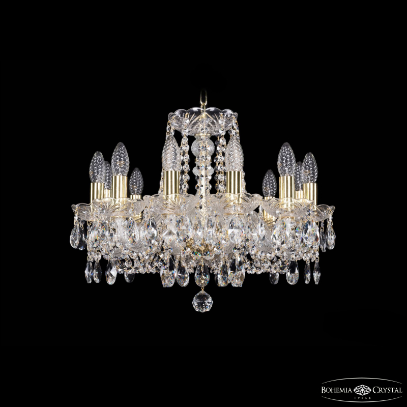 Подвесная люстра Bohemia Ivele Crystal 1402/12/160 G в Санкт-Петербурге