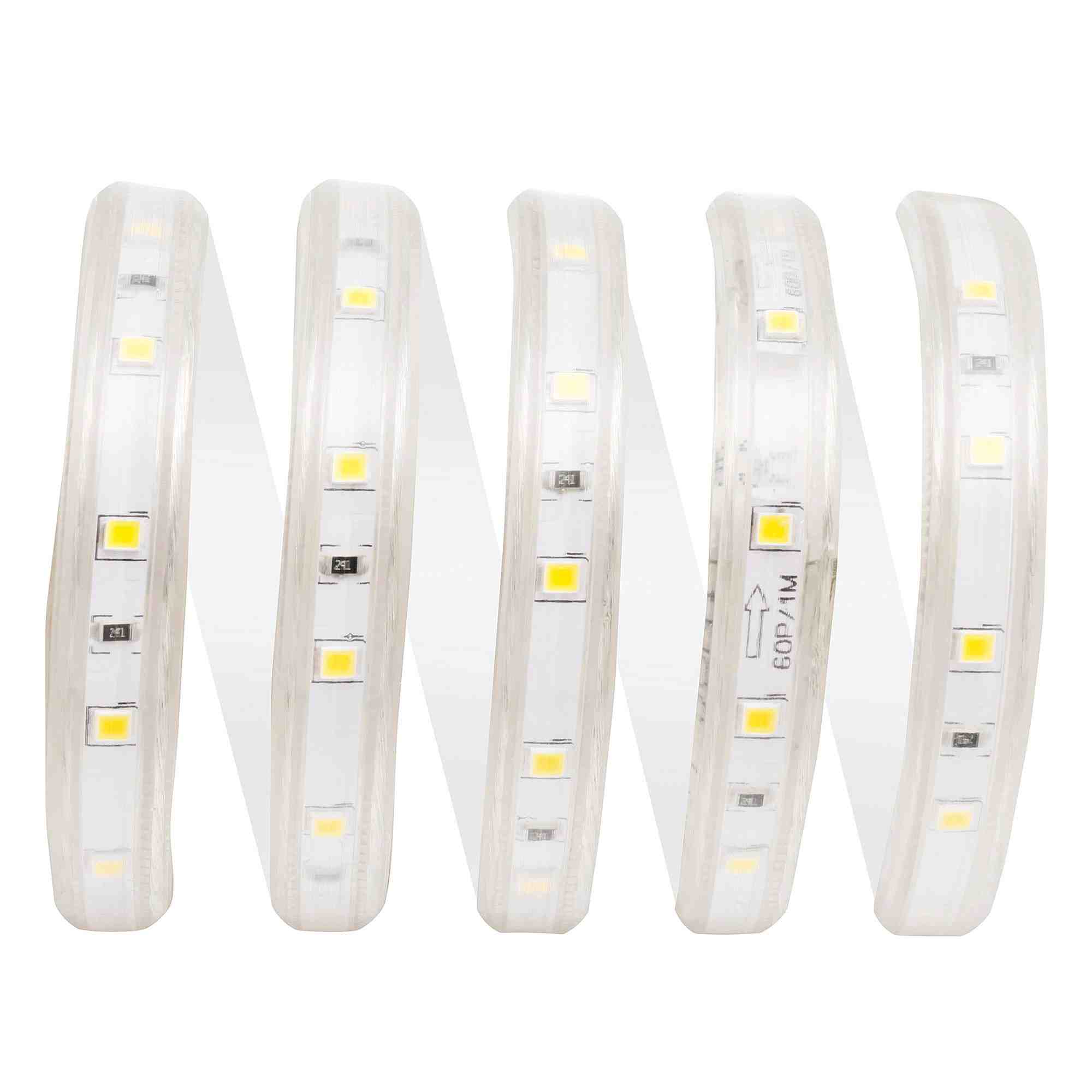 Комплект светодиодной ленты Apeyron 220В 4,8Вт/м smd3528/2835 60д/м IP65 300Лм/м 5м 6000К (сетевой шнур, заглушка, крепежи)  10-04 в Санкт-Петербурге