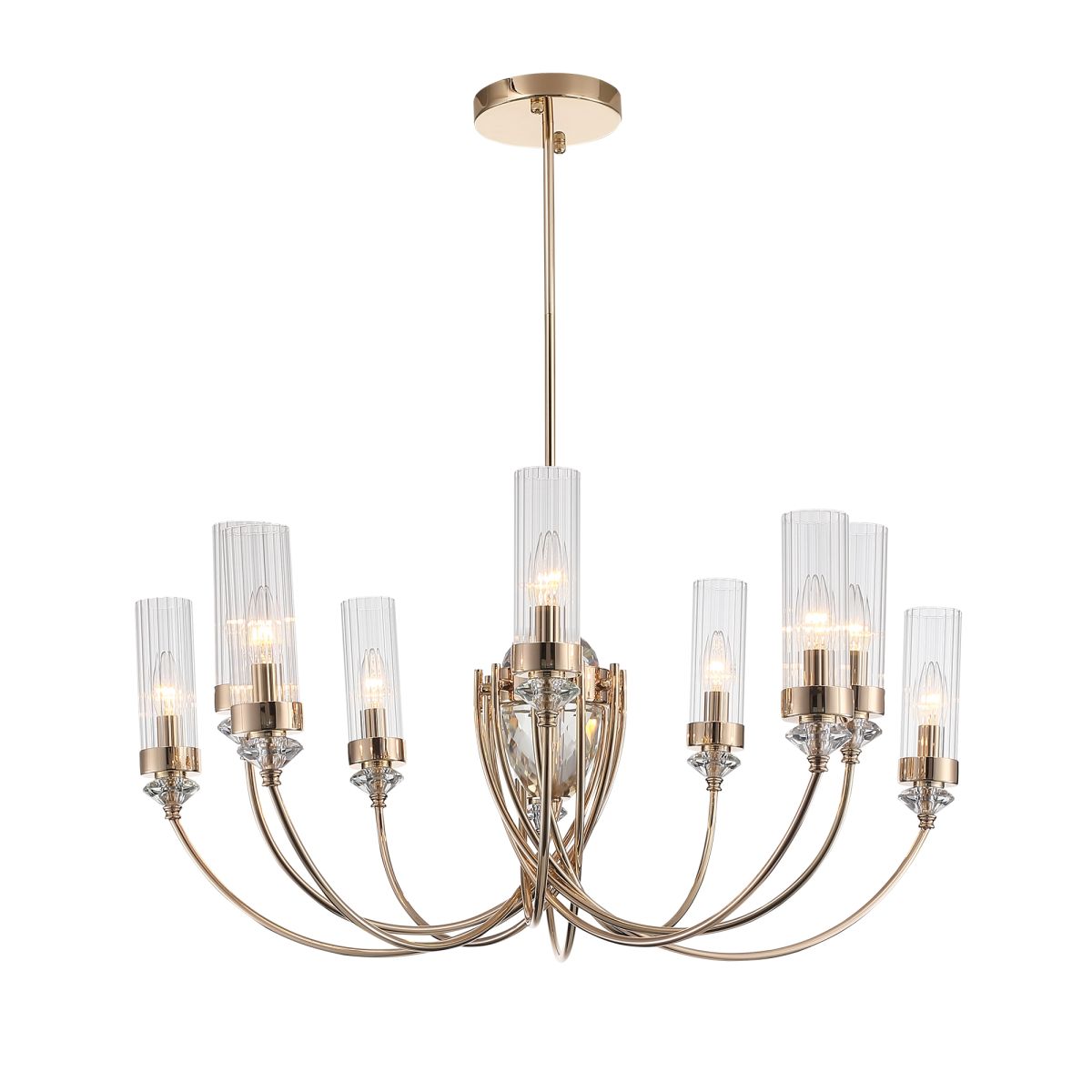 Люстра на штанге ST Luce Элегра SL1402.203.10 в Санкт-Петербурге