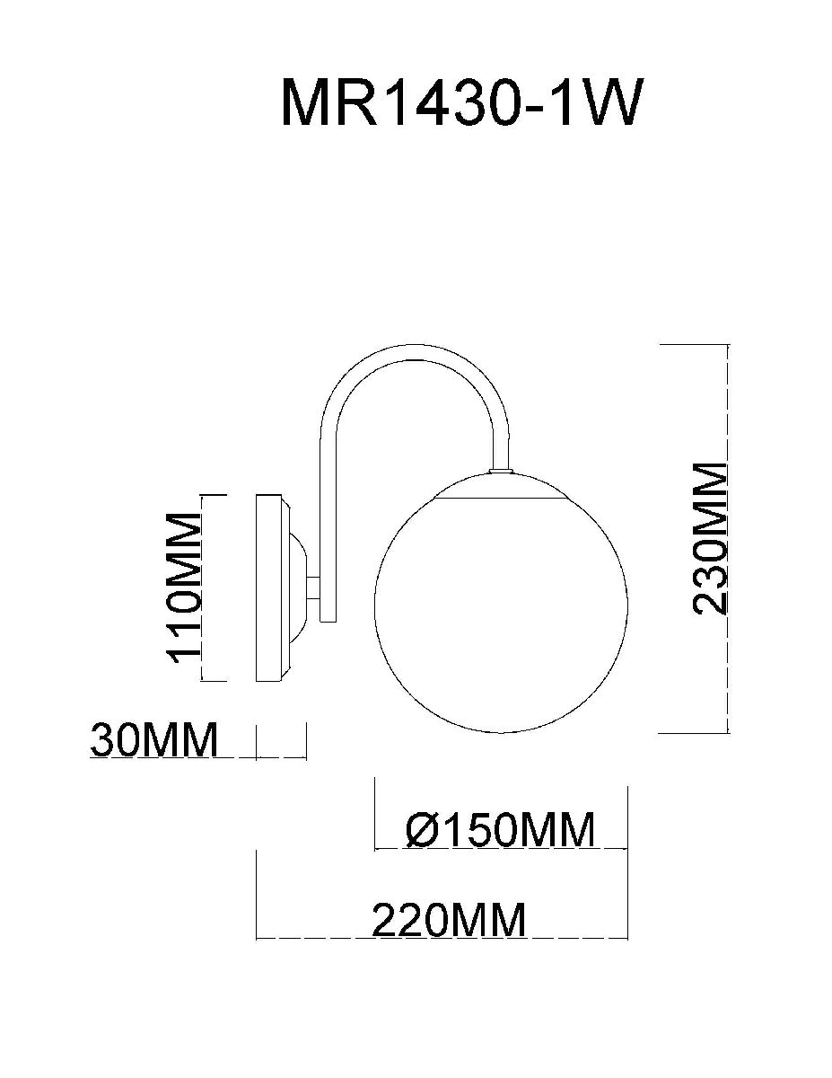 Бра MyFar Kate MR1430-1W в Санкт-Петербурге