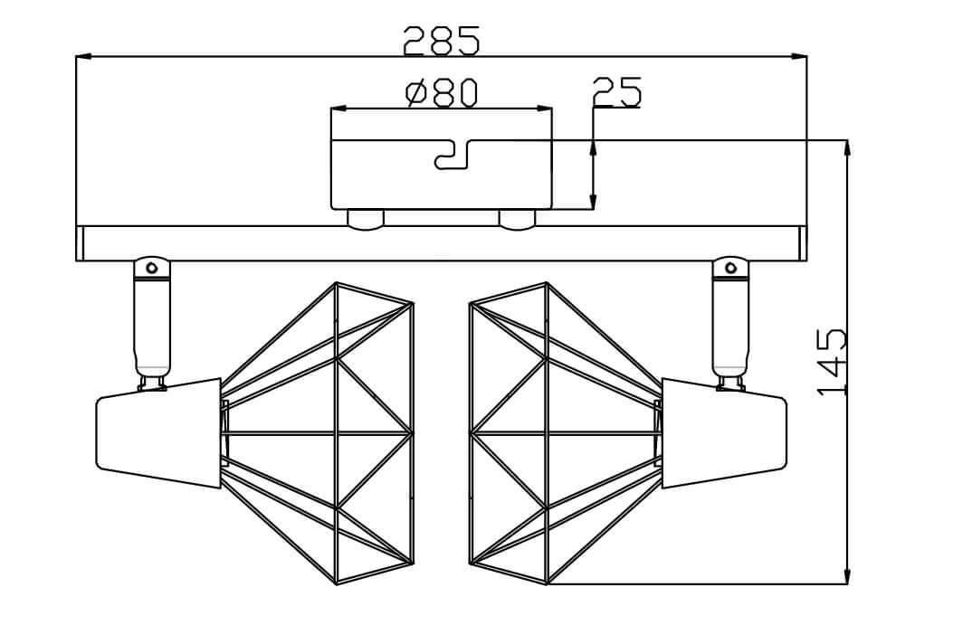 Спот Rivoli Craquelure 7008-702 Б0038125 в Санкт-Петербурге