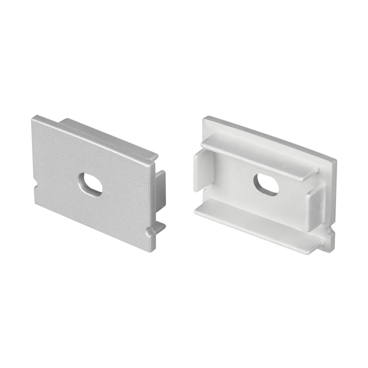 Заглушка Arlight LINE-3020 SILVER с отверстием 057058 в Санкт-Петербурге