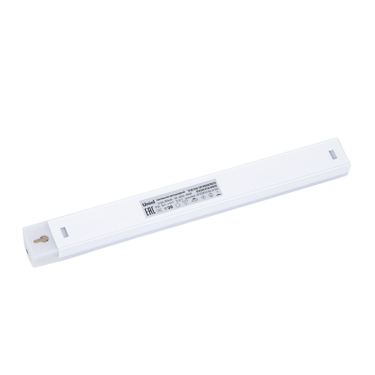 Мебельный светильник Uniel ULM-F60-1W/4000K/RECH SENSOR IP20 WHITE UL-00011954 в Санкт-Петербурге