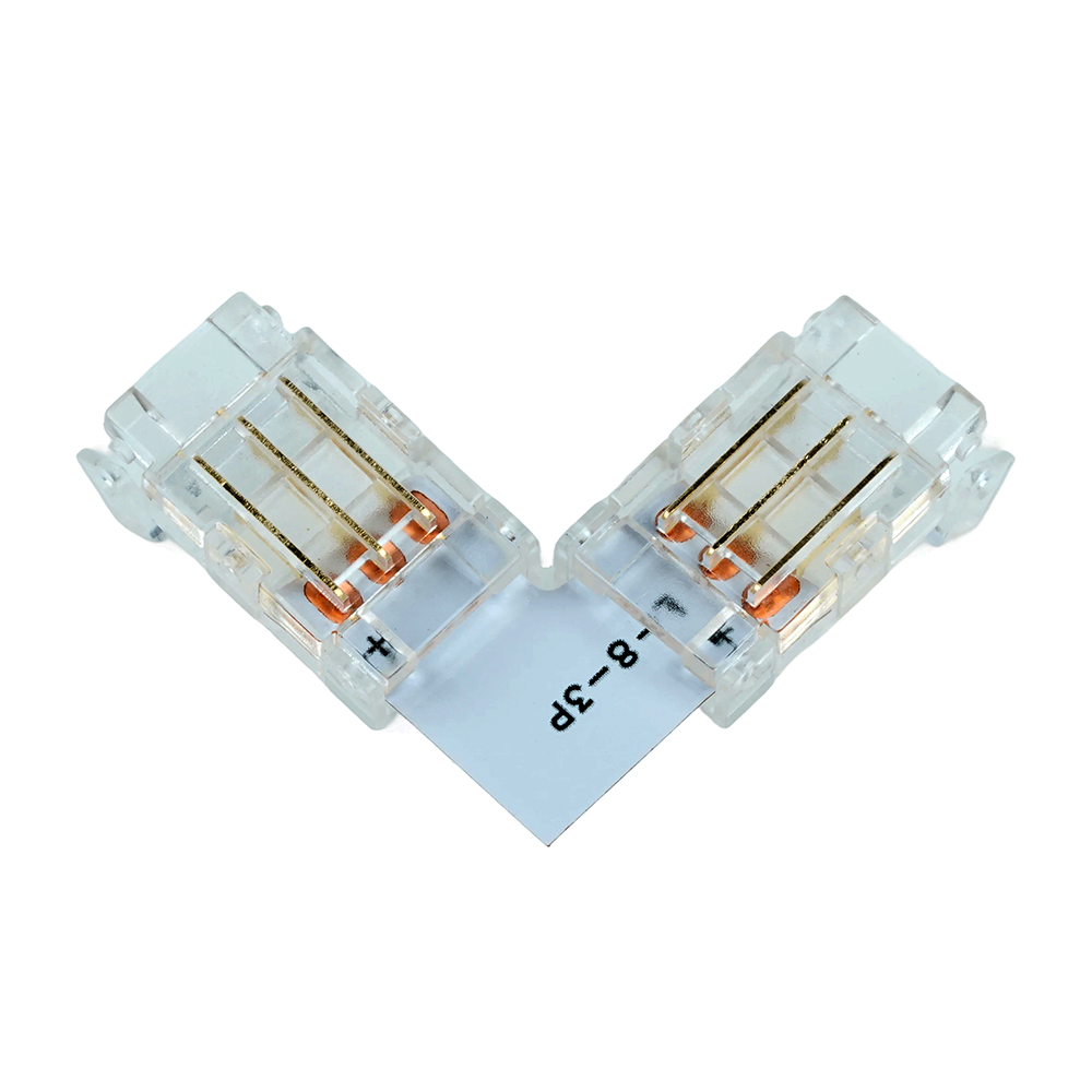 Соединитель угловой 10мм для CCT SMD ленты шириной 8 мм Feron LD172 52003 в #REGION_NAME_DECLINE_PP#
