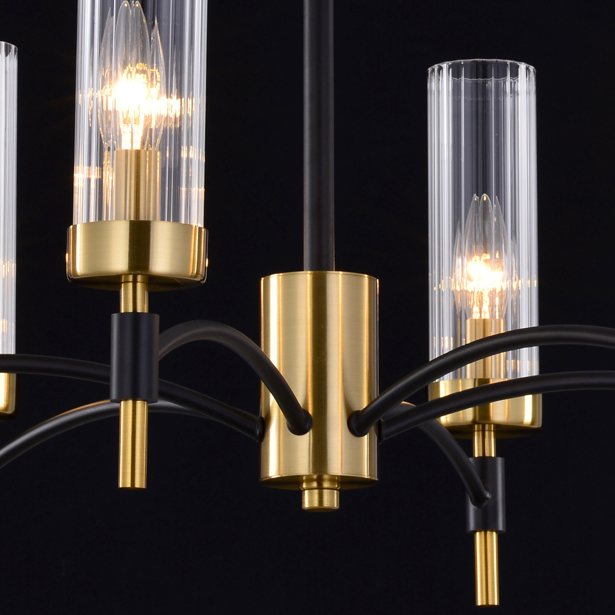 Люстра на штанге Illumico IL5177-6PLS-29 BRASS TUBO УЦ в Санкт-Петербурге