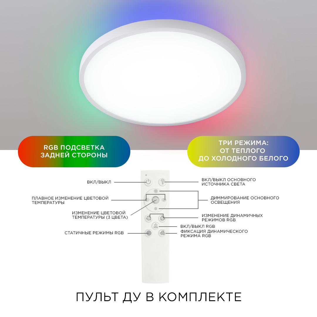 Настенно-потолочный светильник Apeyron Spin 18-140 в Санкт-Петербурге