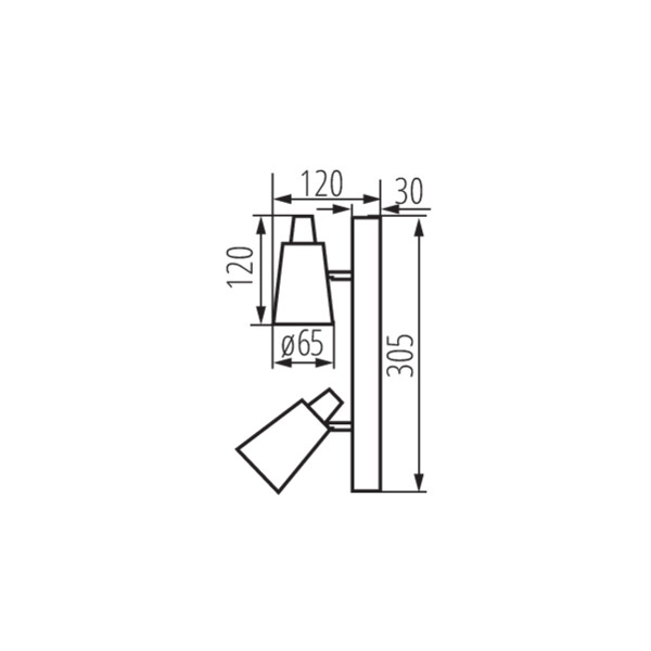 Спот Kanlux Sempra EL-2I B-SR 33093 в Санкт-Петербурге