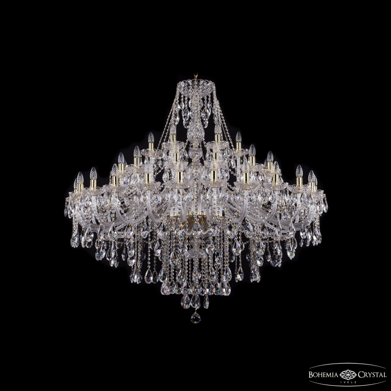 Подвесная люстра Bohemia Ivele Crystal 1415/24+12+6/530 G в Санкт-Петербурге