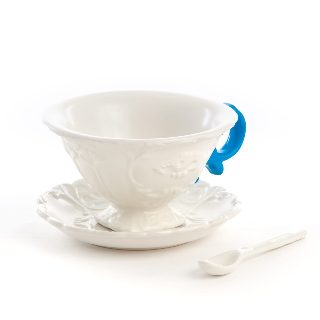 Блюдце с чашкой I-Tea Blue Seletti I-Wares 09858 AZZ в Санкт-Петербурге
