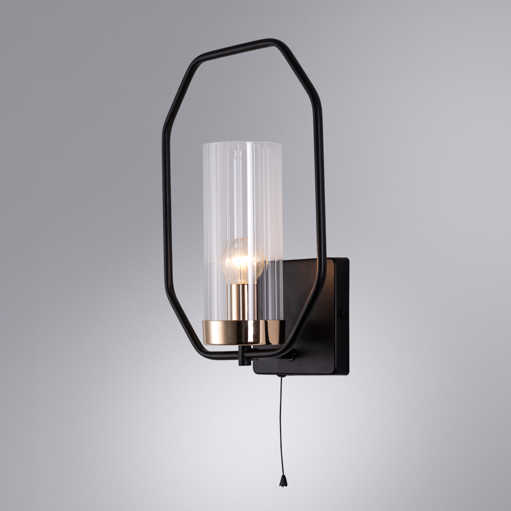 Бра Arte Lamp Celaeno A7004AP-1BK в Санкт-Петербурге