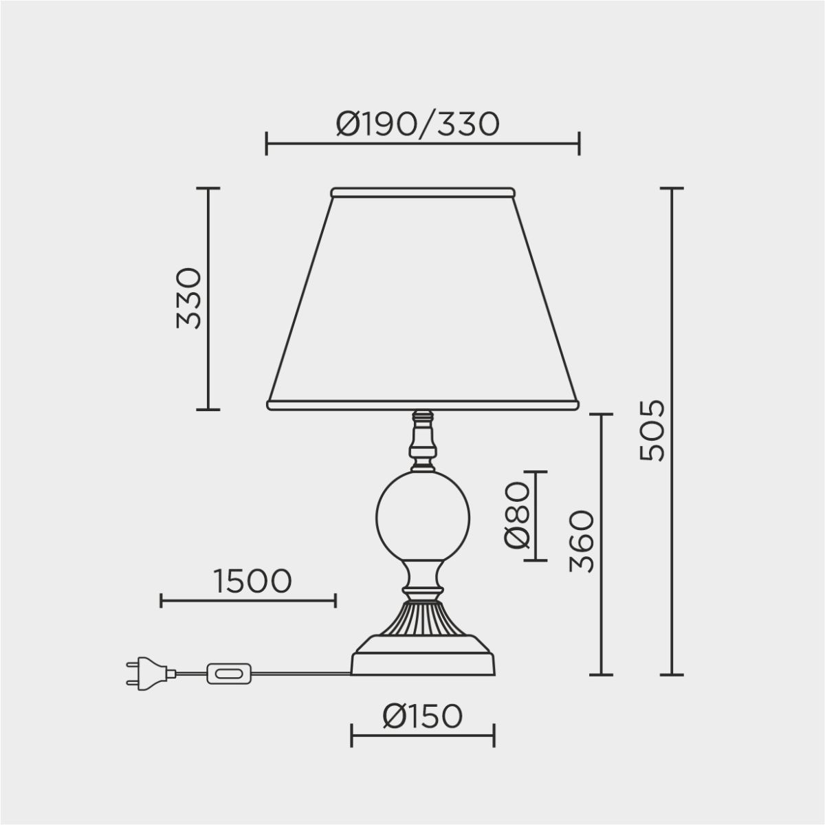 Настольная лампа LED4U L9923 GD в #REGION_NAME_DECLINE_PP#