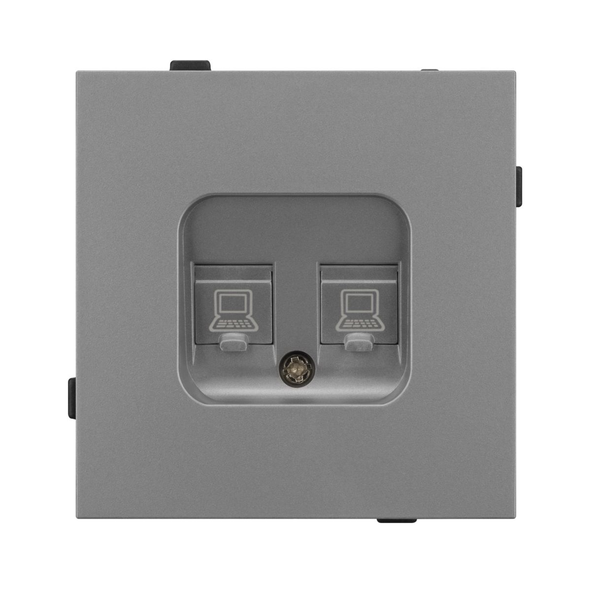 Механизм компьютерной розетки двойной Arlight SCT-TENDO-MPC2-PL-GR (RJ-45, CAT6) 054102 в Санкт-Петербурге