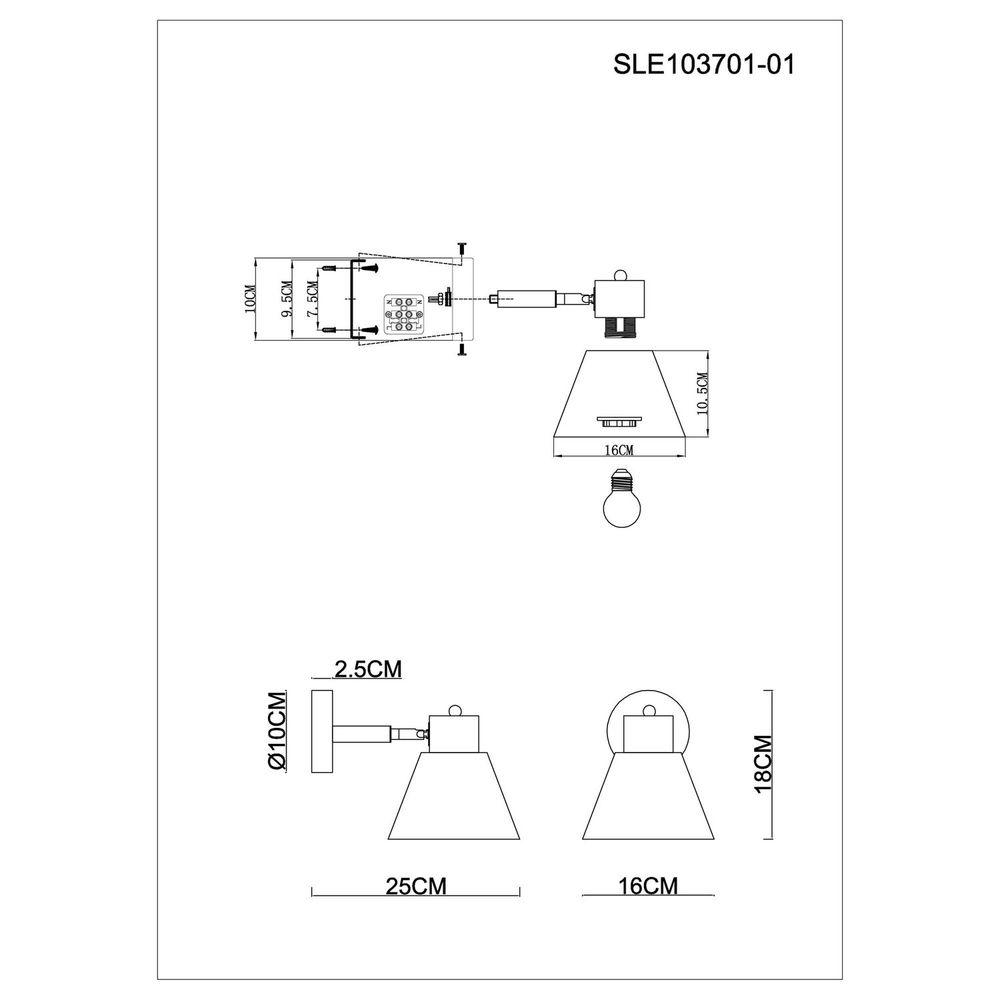 Спот Evoluce Buve SLE103701-01 в #REGION_NAME_DECLINE_PP#