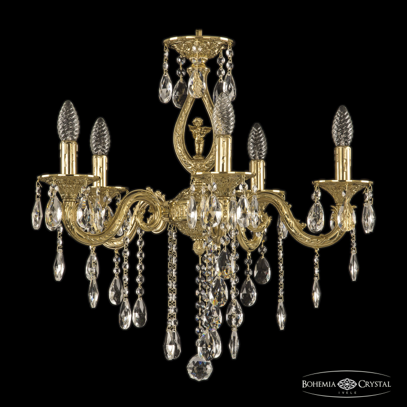 Подвесная люстра Bohemia Ivele Crystal Florence 71401/5/175 B G FA10S в Санкт-Петербурге