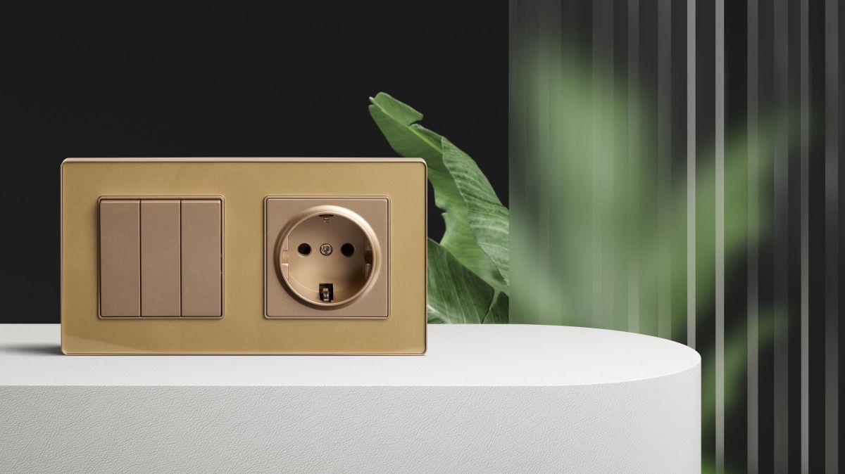 Рамка 1-постовая, золотой Kollinger Eleganz Acryl EA1GD в #REGION_NAME_DECLINE_PP#