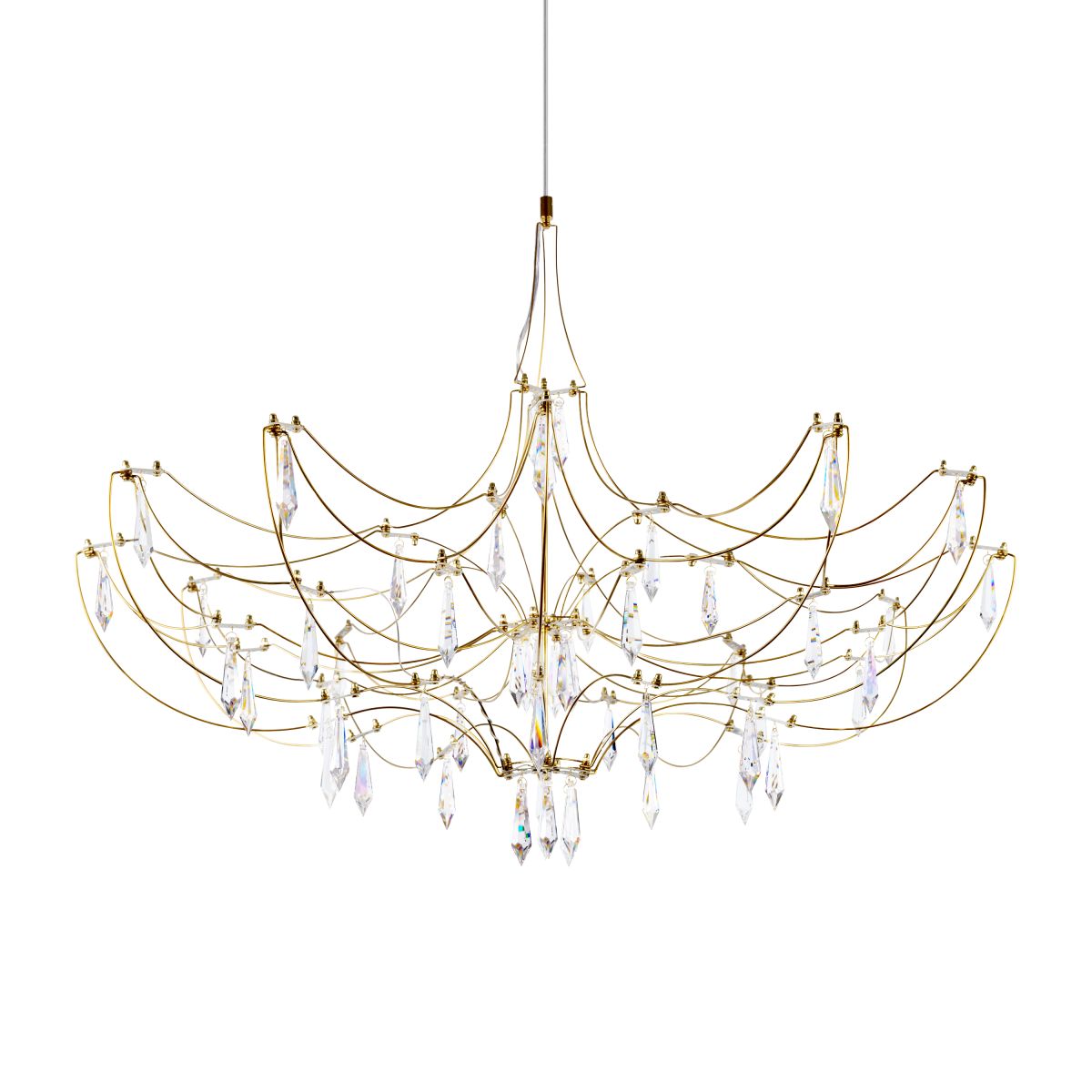 Подвесная люстра Loft IT Mira 10589/900 Gold Asfour в Санкт-Петербурге