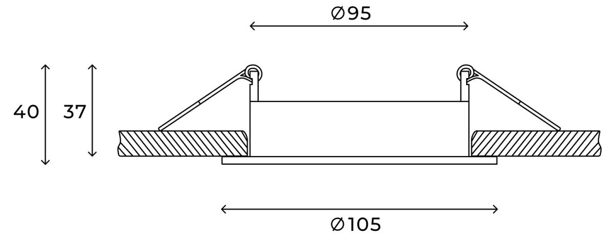 Точечный светильник Hesby Lighting Core HSBL_0229 в Санкт-Петербурге