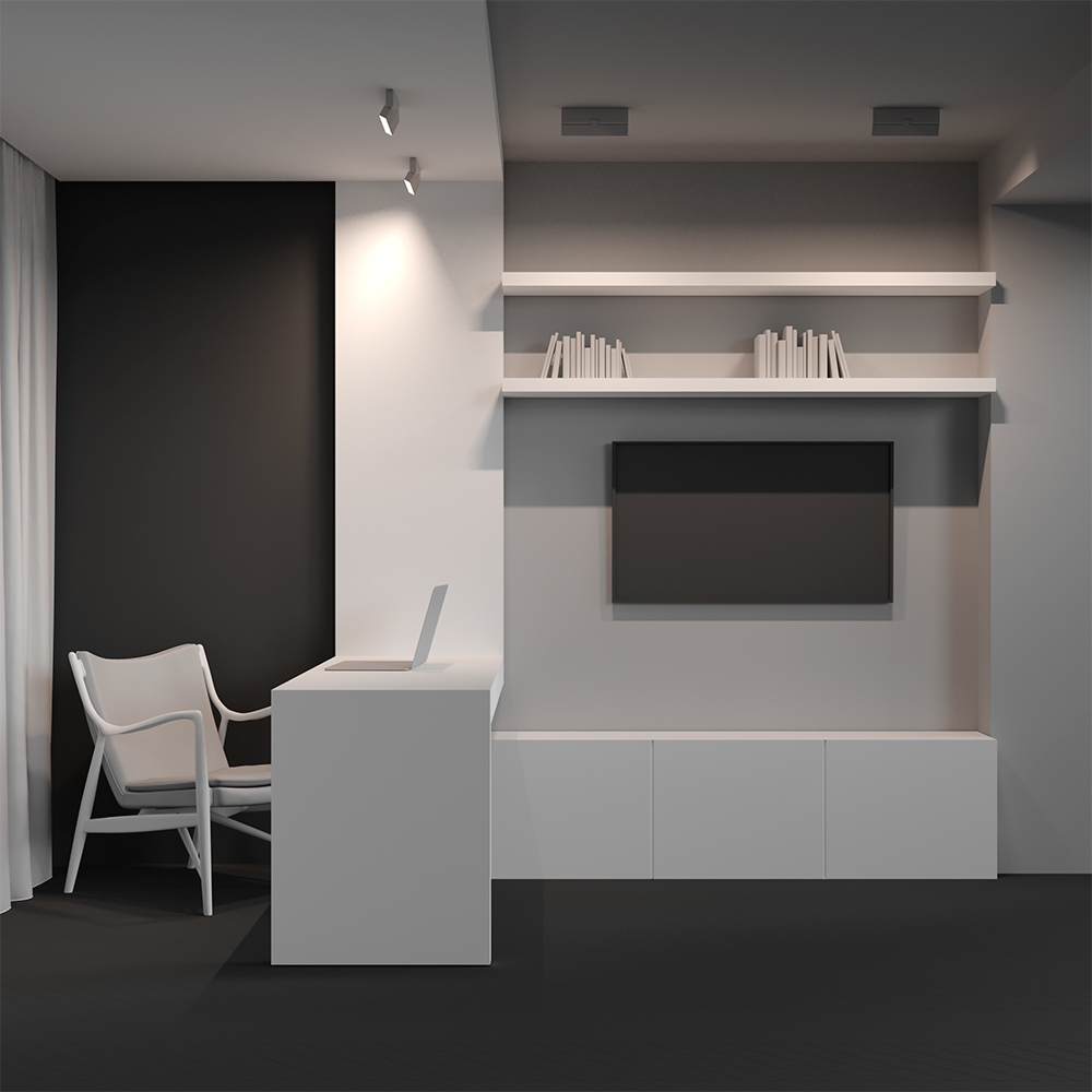 Настенно-потолочный светильник Maytoni Basis Rot C133CL-12W4K-W в Санкт-Петербурге