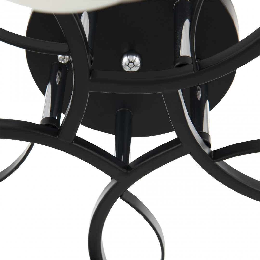 Потолочная люстра Arte Milano Amalfi 325885/5A BK+CR в Санкт-Петербурге