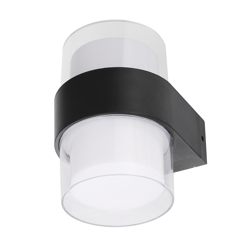 Уличный настенный светильник Uniel ULU-P22B-2x5W/4000K IP65 BLACK UL-00010516 в Санкт-Петербурге