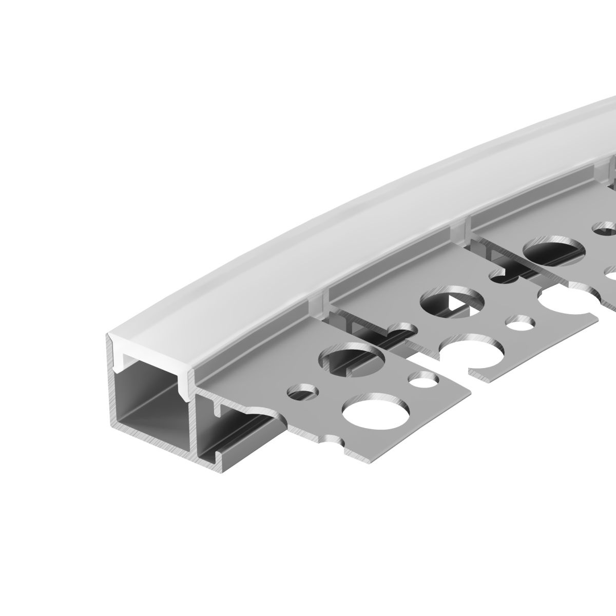 Профиль Arlight FANTOM-BENT-W12-SIDE-EDGE-2000 ANOD (Алюминий) 057315 в Санкт-Петербурге