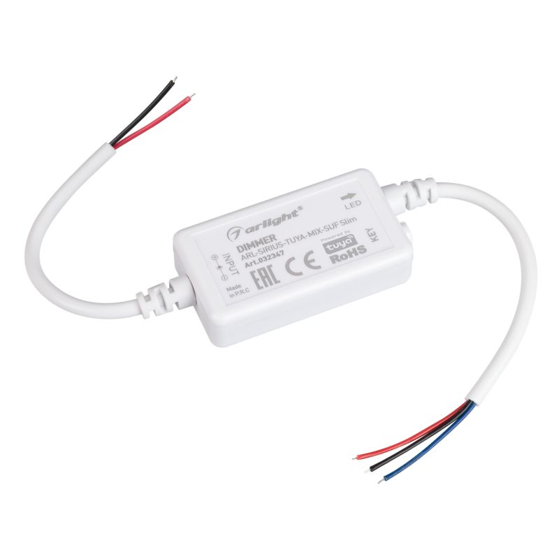 Диммер Arlight ARL-Sirius-Tuya-Mix-SUF Slim (12-24V, 2x3A, 2.4G) 032347 в Санкт-Петербурге