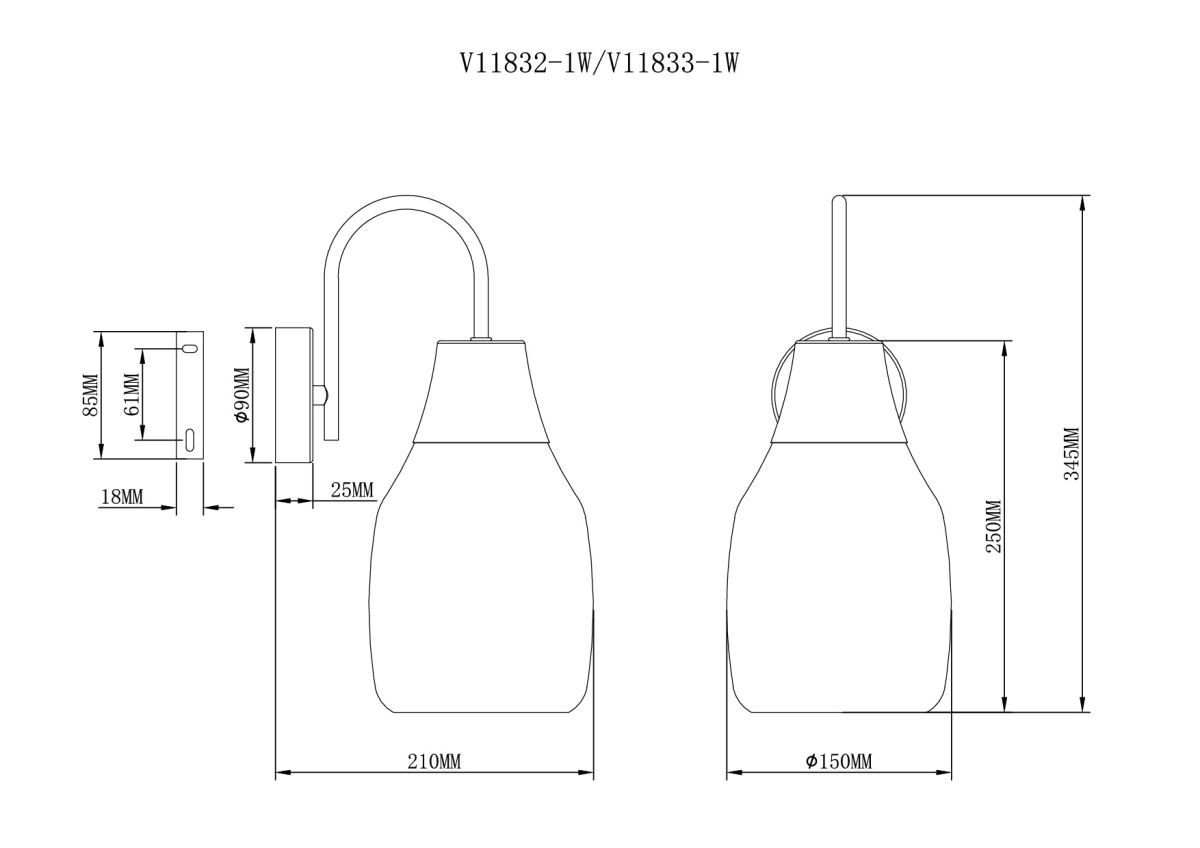 Бра Moderli Adalina V11833-1W в #REGION_NAME_DECLINE_PP#