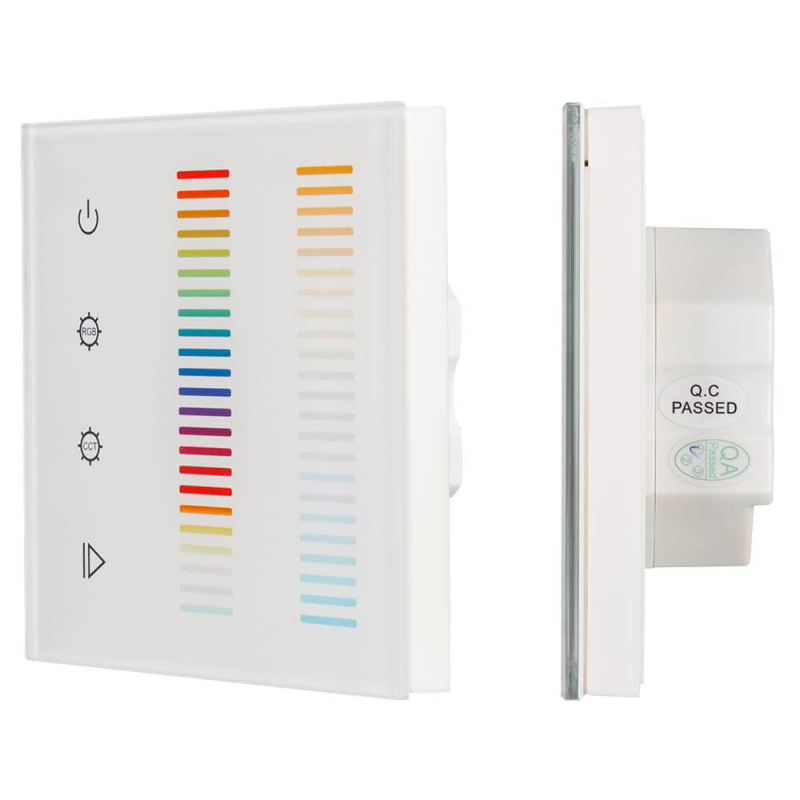 Панель Arlight Sens SR-2834-5C-AC-RF-IN White (220V,RGB+CCT,1 зона) 022195 в Санкт-Петербурге