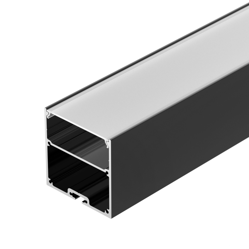 Алюминиевый профиль Arlight SL-LINE-5050-LW-2000 ANOD BLACK 038451 в Санкт-Петербурге