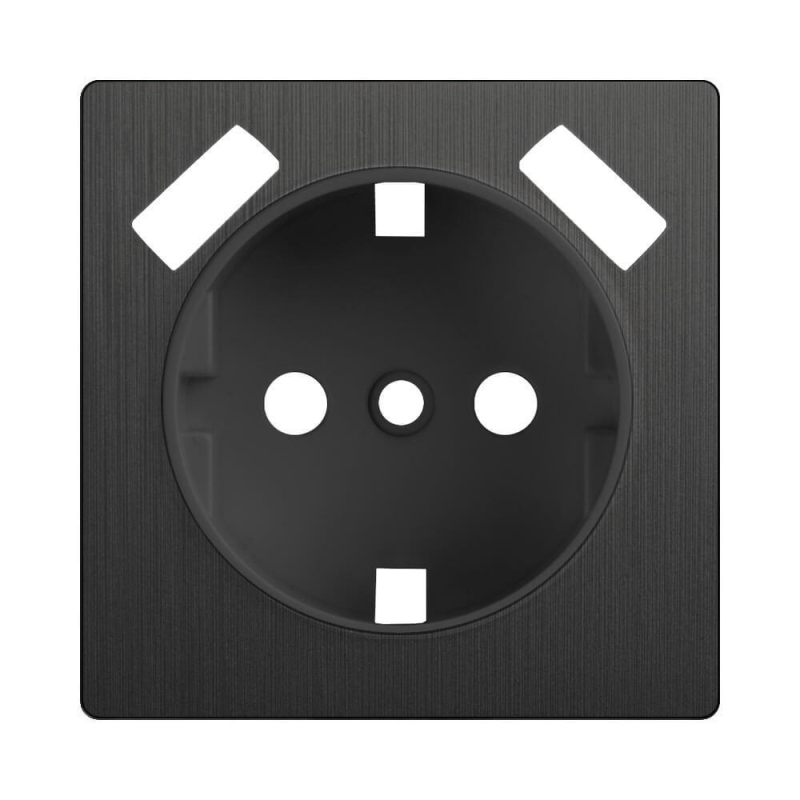 Накладка Werkel для розетки USB Графит рифленый WL04-USB-CP 4690389145964 в Санкт-Петербурге
