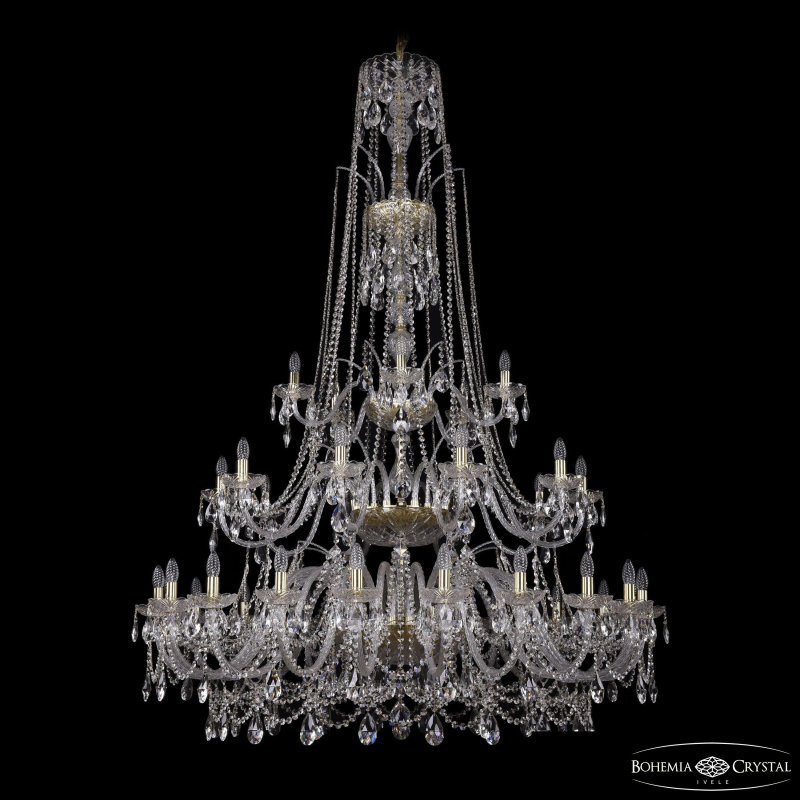 Подвесная люстра Bohemia Ivele Crystal 1411/20+10+5/530/XL-202/3d G в Санкт-Петербурге
