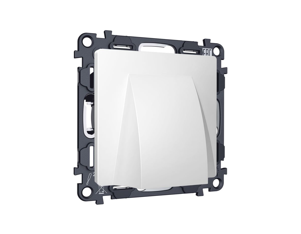 Комплект вывода кабеля с фикатором Alfa Белый матовый Quant Ambrella Volt MA135810 (AP1358, VM238) в Санкт-Петербурге