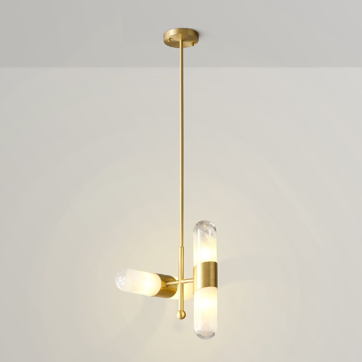 Подвесной светильник DeLight Collection Sorno MT9056-4H brass в Санкт-Петербурге