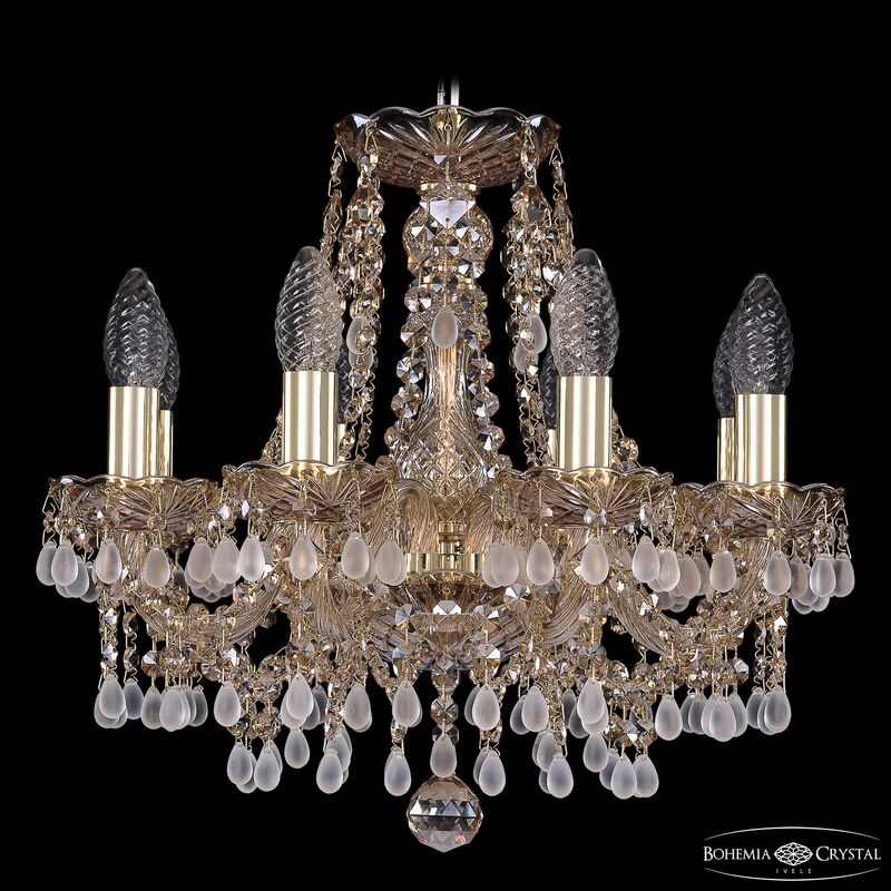 Подвесная люстра Bohemia Ivele Crystal 1410/8/141 G V0300 M721 в Санкт-Петербурге