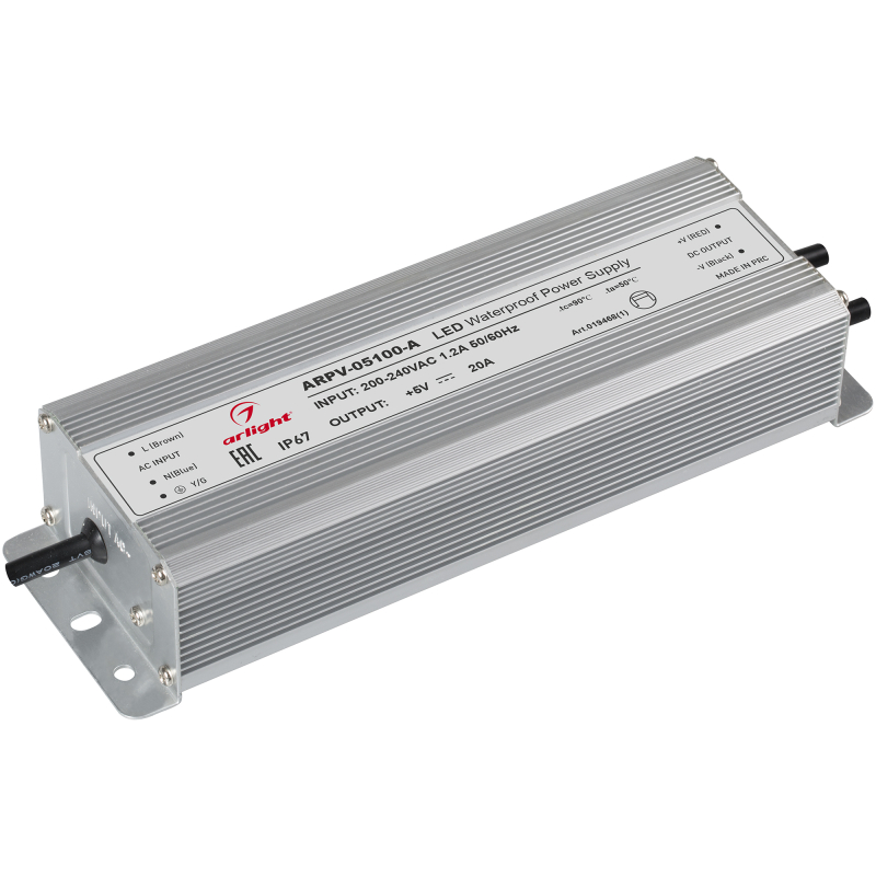 Блок питания Arlight ARPV-05100-A (5V, 20.0A, 100W) 019468(1) в Санкт-Петербурге