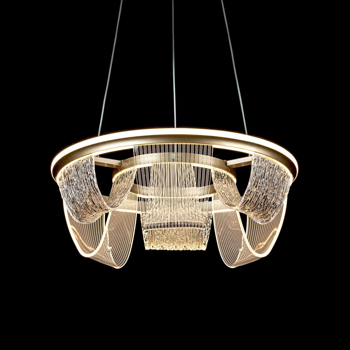 Подвесной светильник LED4U L7706-460 GD в Санкт-Петербурге