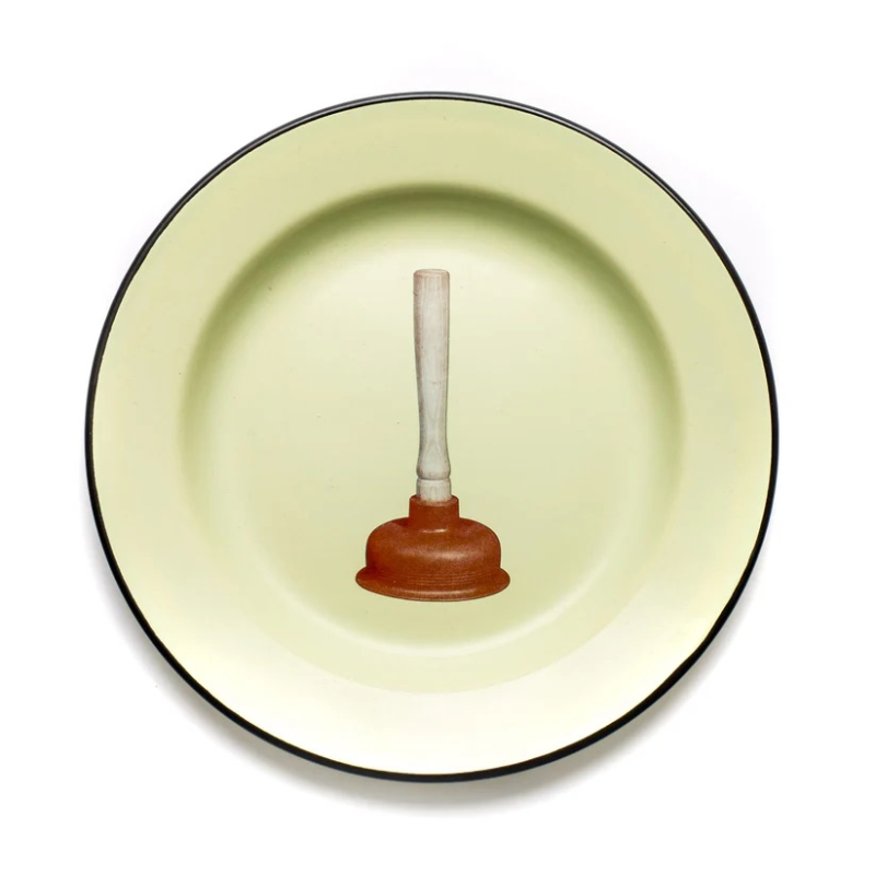 Тарелка Seletti Plunger Toiletpaper Enamel 16839 в Санкт-Петербурге