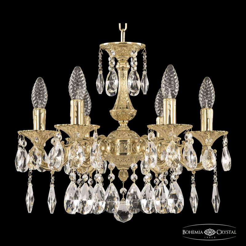 Подвесная люстра Bohemia Ivele Crystal Verona 72101/6/125 A G в Санкт-Петербурге
