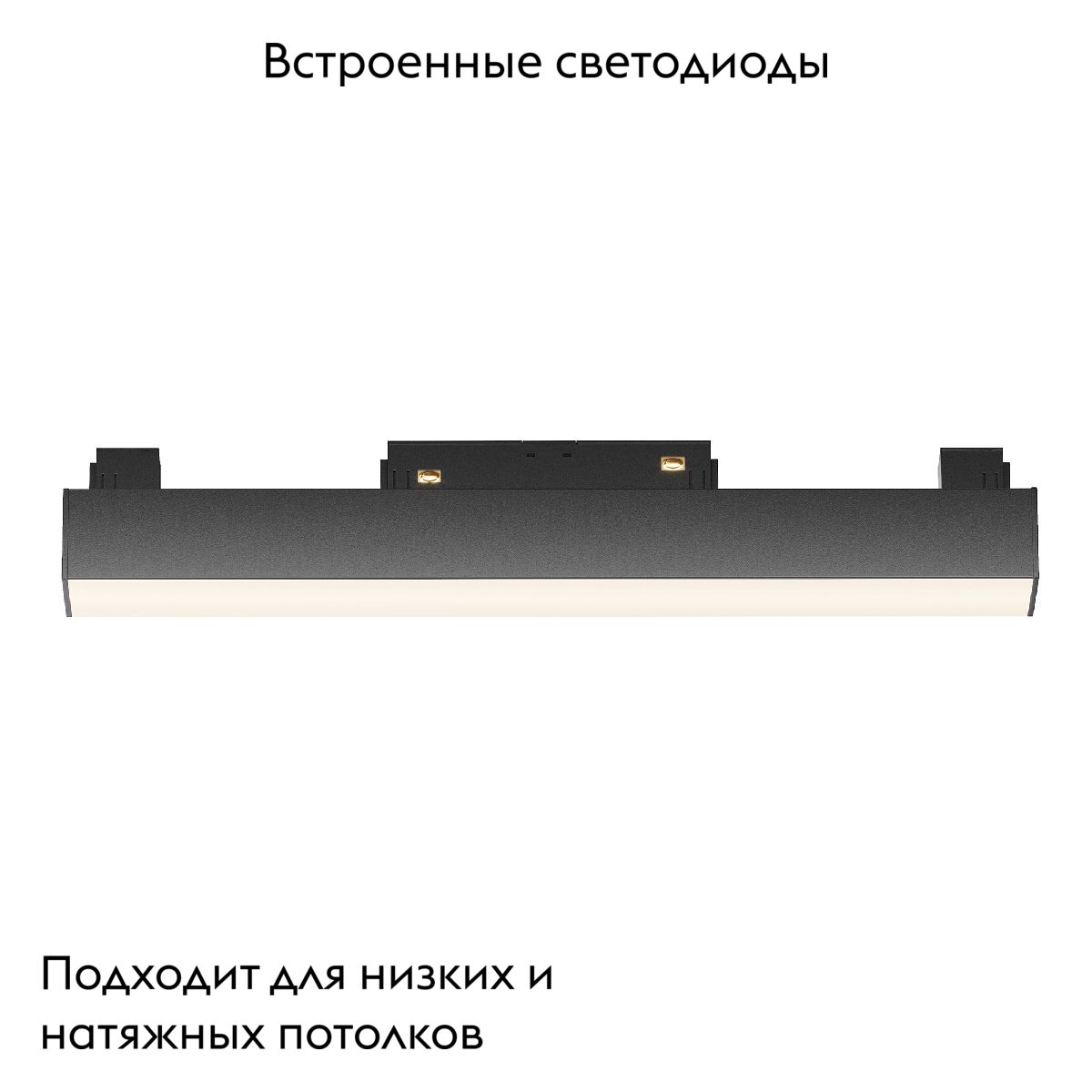 Трековый светильник Maytoni Technical Basis TR074-2-12W3K-B в Санкт-Петербурге