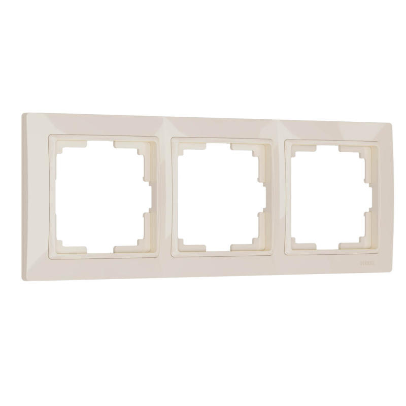 Рамка на 3 поста Werkel Snabb basic слоновая кость W0032003 4690389161391 в Санкт-Петербурге